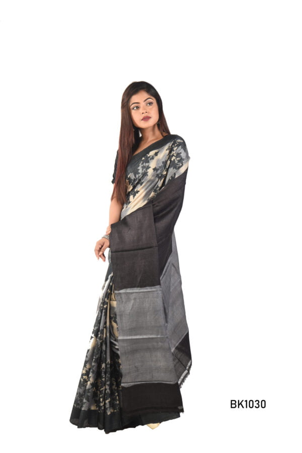 Gachi Tussar Printed Saree